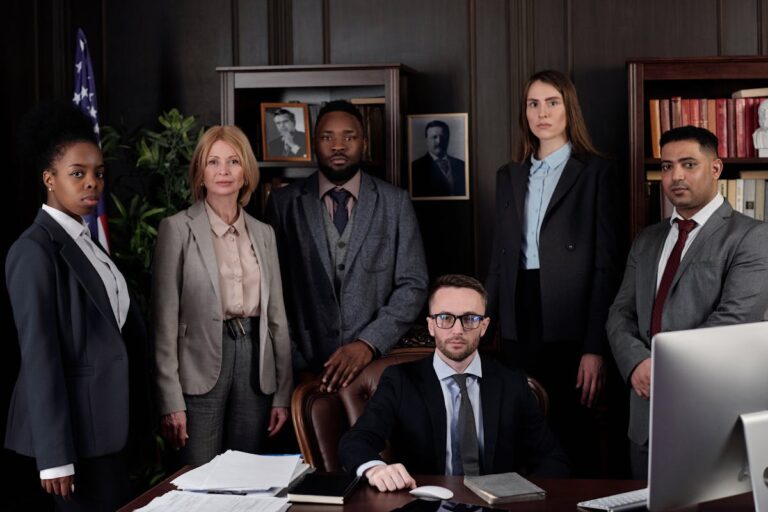 Lawyers Posing